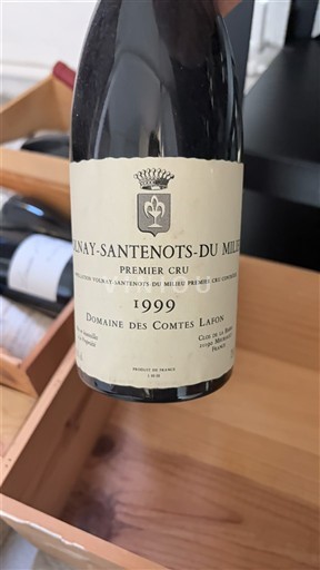 Bourgogne Ikke specificeret Premier Cru Domaine S Comtes Lafon 1999