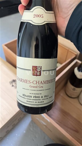 Burgundsko Charmes-Chambertin Grand Cru Sérafin Père & Fils 2005