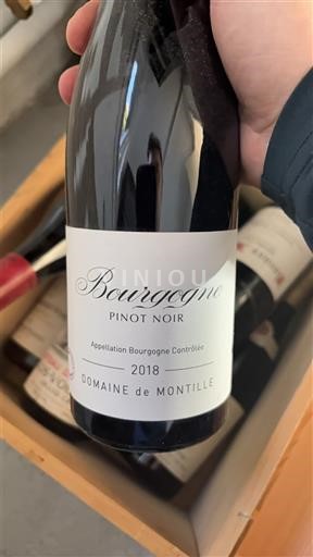 Burgundy Domaine Montille Pinot Noir 2018