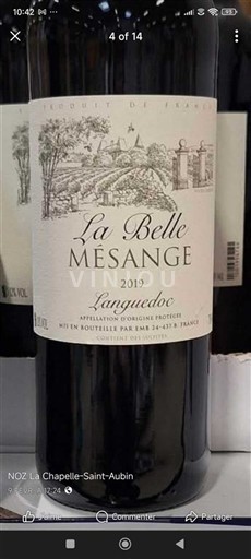 Languedoc La Belle Mésange 2019