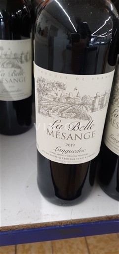 Viner Rouge sec La Belle Mésange 2019 Frankrike Languedoc AOC