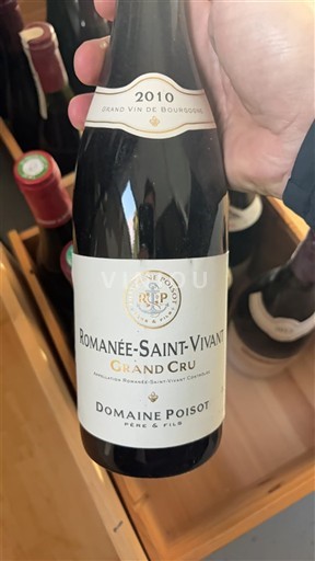 Borgogna Romanée-saint-vivant Grand Cru Domaine Poisot 2010