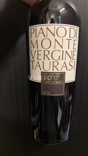 Campanie Taurasi Feudi di San Gregorio Piano di Montevergine 2016