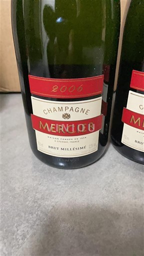 Champagne Mercier Brut Millésimé 2006