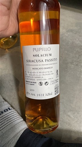 Sicilia Không được chỉ định Pupillo Solacium 2022