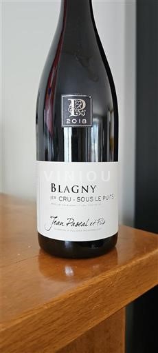 Borgogna Blagny Premier Cru Jean Pascal et Fils 2018