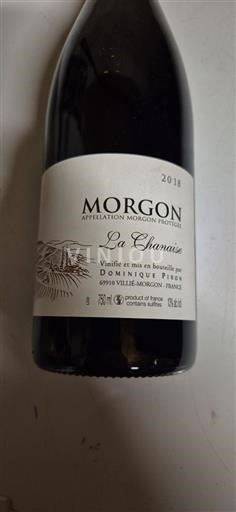 Beaujolais Morgon Dominique Piron La Chanaise 2018
