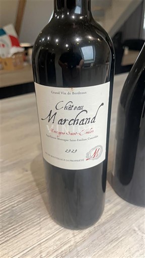 Bordeaux Montagne-saint-émilion Château Marchand 2020