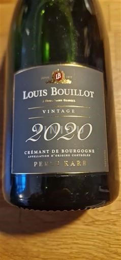 Bourgogne Crémant-de-Bourgogne Louis Bouillot Perle Rare 2020