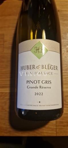 Alsacia Huber et Bléger Grande Réserve 2022