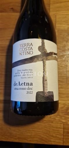 Sicilia Không được chỉ định Terra Costantino deAetna 2022