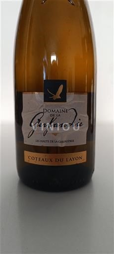 Loire Valley Coteaux du Layon Domaine La Gerfaudrie Les Hauts de la Gerfaudrie 2014