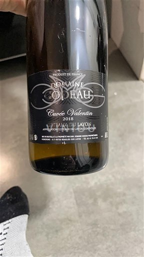 Thung lũng sông Loire Coteaux-du-layon Domaine Codéal Valentin 2018