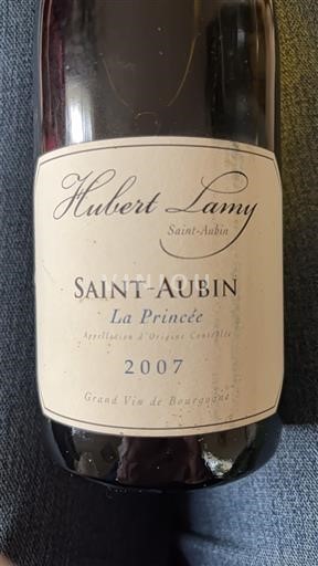 Bourgondië Saint-Aubin Domaine Hubert Lamy La Princée 2007