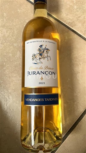 Sud-Ouest Jurançon Cave du Prince 2021