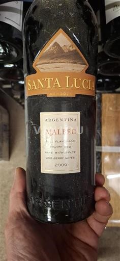 Mendoza Santa Lucia 2009