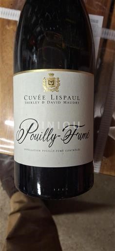 Loire-dalen Pouilly-fumé Shirley & David Maudry Lispaul 2019