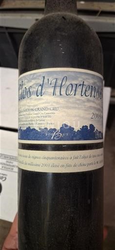 Bordeaux Saint-Émilion Grand Cru Grand Cru Clos d'Hortense 2003