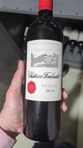Burdeos Pauillac Château Fonbadet 2016