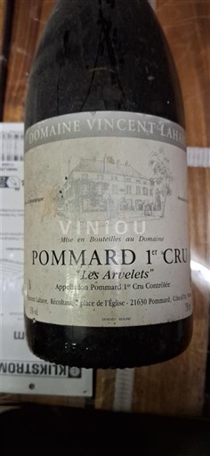 Burgundija Pommard Premier Cru Vincent Lahaye Les Arvelets 2002