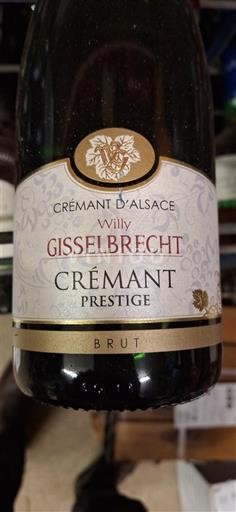 Alsace Crémant d'Alsace Château Willy Gisselbrecht Crémant Prestige Ikke årgangsbestemt