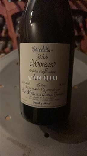 Beaujolais Morgon Domaine Louis Claude Desvignes Corcelette Vieilles Vignes 2023