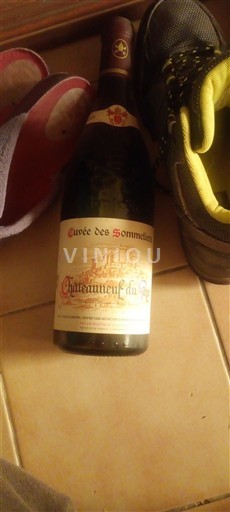 Thung lũng Rhône Châteauneuf-du-pape Cuvée des Sommeliers 2001