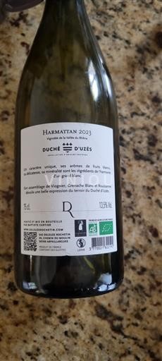 Rhône-dalen Duché d'Uzès Vignoble de la vallée du Rhône Harmattan 2023