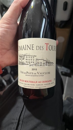 Provence, hạ lưu Rhône, Corse Vaucluse Domaine S Tours 2015 2015