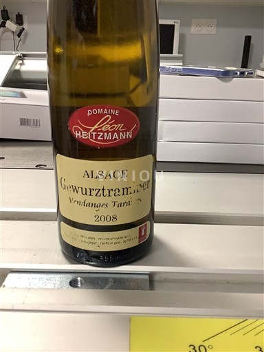 Alsacia Vendanges Tardives Domaine Léon Heitzmann 2008