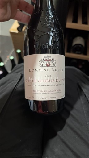 Thung lũng Rhône Châteauneuf-du-pape Durieu 2020