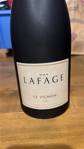 Roussillon Côtes du Roussillon Villages Domaine Lafage Le Vignon 2019