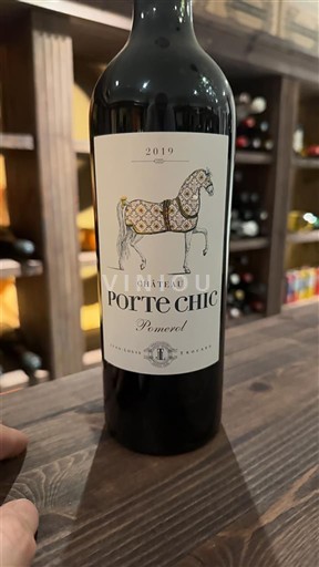 Bordeaux Pomerol Château Porte Chic 2019