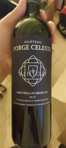 Bordéus Saint-Émilion Château Forgé Céleste 2019
