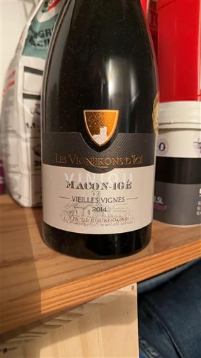 Borgoña Mâcon y Mâcon-villages Les Vignerons d'Igé Vieilles Vignes 2014