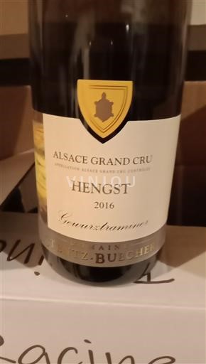 Alsacia No especificado Grand Cru Domaine Stentz-Buecher Hengst 2016
