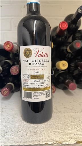 Vénétie Valpolicella Ripasso Valetti Superiore 2019