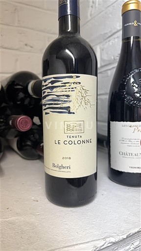 Toscana Bolgheri Tenuta Le Colonne 2018