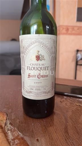 Bordeaux Saint-Émilion Château Flouquet 2005
