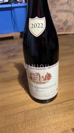 Burgundy Not Specified Premier Cru Domaine Chapelle et Fils 2022