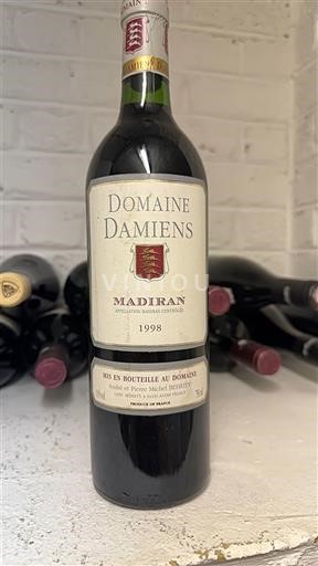 Sudoeste Madiran Domaine Damiens 1998