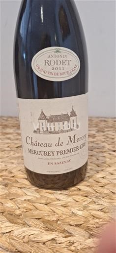 Borgogna Mercurey Premier Cru Château Mercey En Sazenay 2011