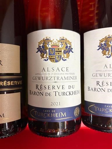 Alsace Cave de Turckheim Réserve du Baron de Turckheim 2021