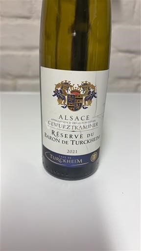Alsace Cave de Turckheim Réserve du Baron de Turckheim 2021