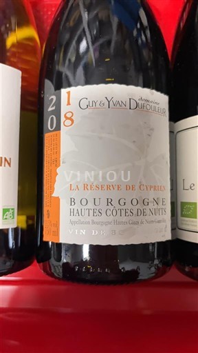 Burgundy Hautes Côtes de Nuits Domaine Guy & Yvan Dufouleur La Réserve de Cyprien 2018