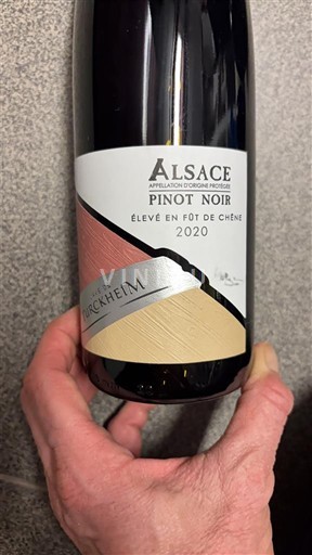 Alsace Pinot noir Turckheim Élevé en fût de chêne 2020