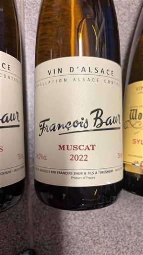 Alzacija Muškat François Baur 2022 2022