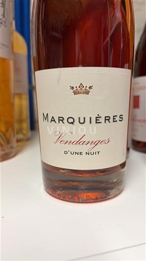 Languedoc und Roussillon Pays d'Oc Marquières Vendanges d'une nuit 2020