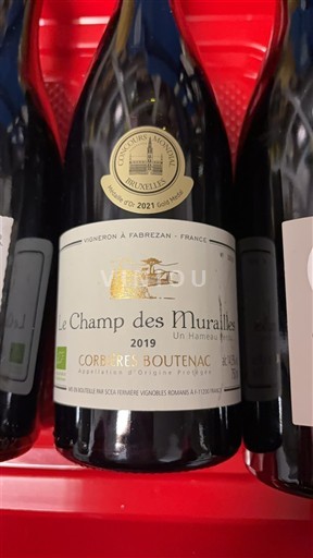 Languedoque Corbières-Boutenac Domaine Le Champ des Murailles 2019-Le Champ des Murailles 2019