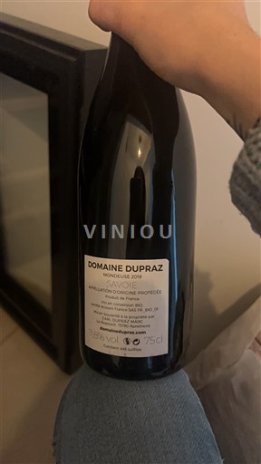 Savoie và Bugey Savoie (rượu vang) Domaine Praz Mondeuse 2019